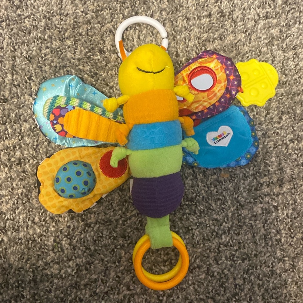 Lamaze Clip & Go Freddie the Firefly Infant Sensory Toy
